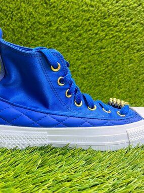 Converse Chuck Taylor All Star Hi Shine Womens Size 5.5 Athletic Shoes Sneakers